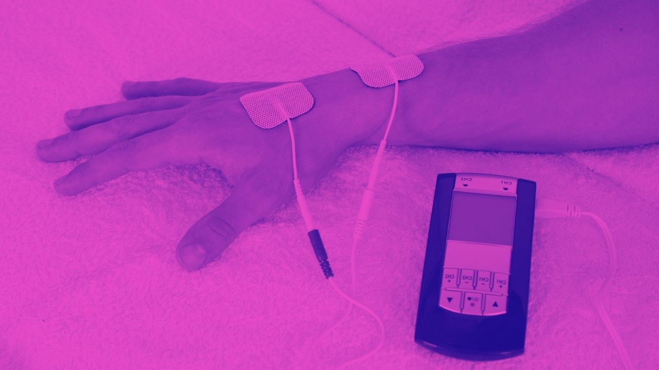 How to use a TENS units & EMS machines for arthritis & arthrosis? Placement of electrode pads