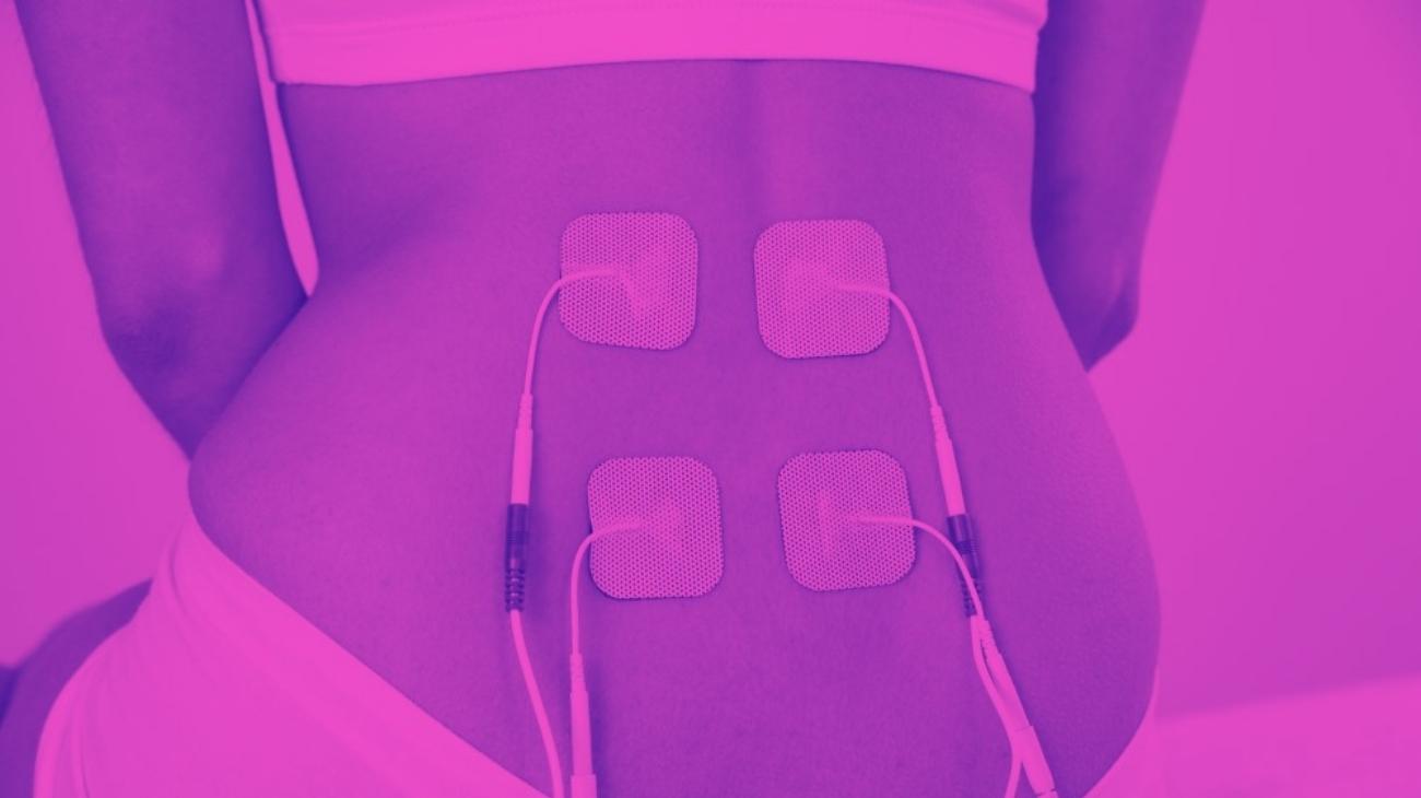 How to use a TENS units & EMS machines for pelvic floor & urinary incontinence? Placement of electrode pads